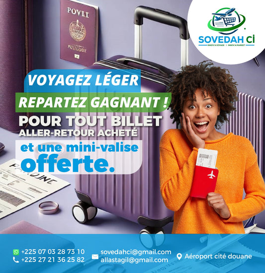 Un voyage prévu ? Obtenez votre billet en un clic !