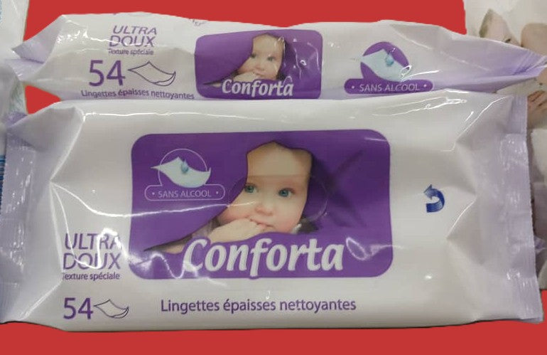 Linguettes Bébé Conforta : Douceur et soin pour votre petit trésor !