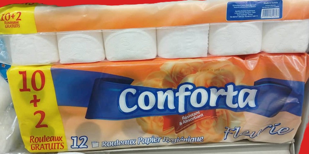 Découvrez Conforta : Le papier hygiénique qui allie confort et qualité !